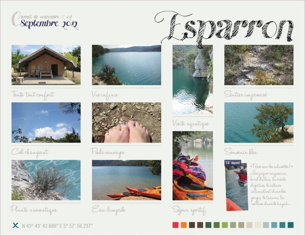 Carnet de souvenirs // 04 – Esparron